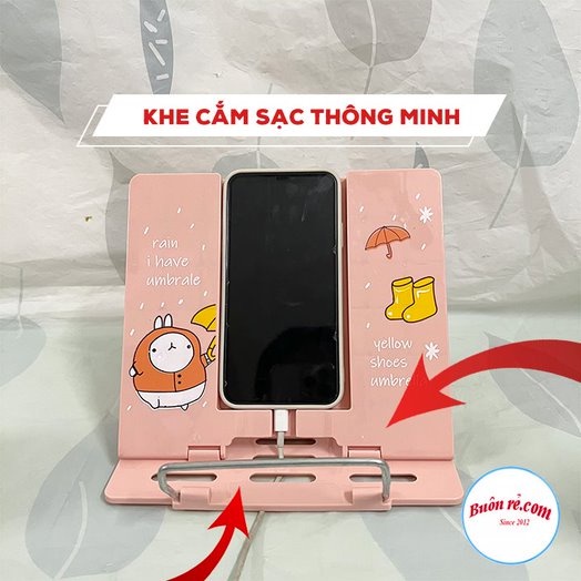 Giá đỡ điện thoại, đỡ sách Hokori Việt Nhật (MS: 5693) - Giá đỡ đa năng gấp gọn có thể điều chỉnh tiện ích Br 01527