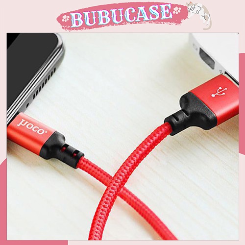 FREESHIP TỪ 50K_ DÀI 1M Cáp Sạc Hoco X14 dòng 5V - 2A đầu sạc Micro USB