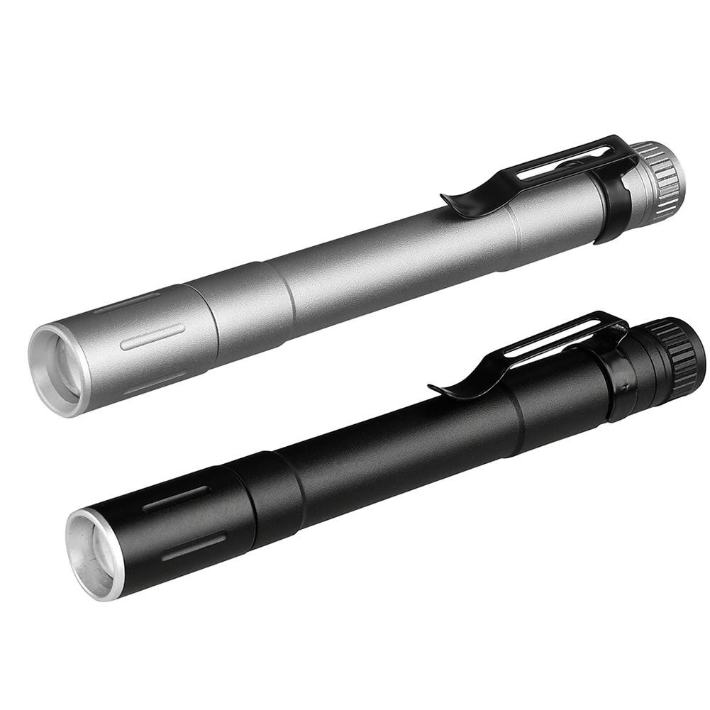 Đèn pin mini XPE LED không thấm nước IP44 có đầu kẹp bút