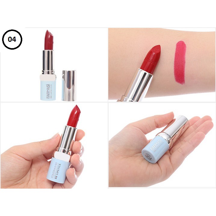 [Date 01/2023] Son Môi BB Matte SPF15 Farmasi 4gr - Đỏ Cherry - (1919LIP04) | BigBuy360 - bigbuy360.vn