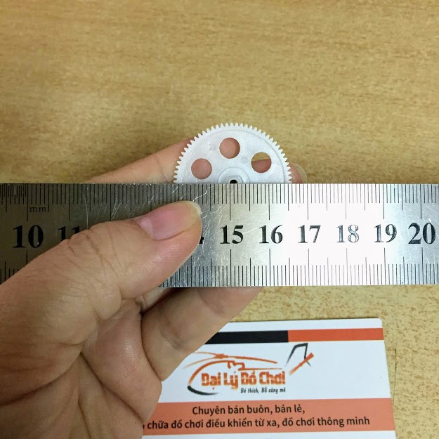 Bánh răng đường kính 31mm lỗ trục 2mm dành cho máy bay ô tô