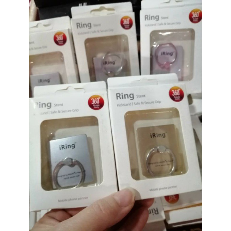 Giá đỡ điện thoại Iring chiếc nhẫn Ring móc dán