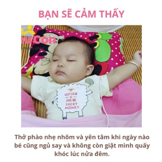 Gối Lá Đinh Lăng cho bé Sơ sinh yên giấc ngủ ngon
