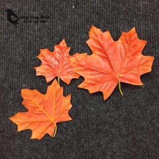 3 lá phong đỏ đạo cụ chụp hình sản phẩm