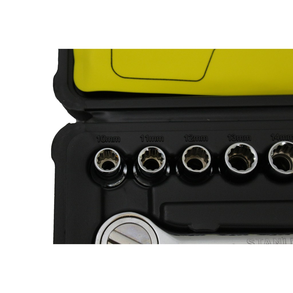 Đầu tuýp 1/2 inch DR (14 chi tiết) 12PT MET Stanley 86-501