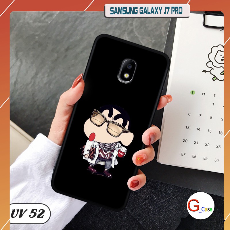 Ốp điện thoại Samsung Galaxy J7 Pro - lưng nhám viền dẻo | BigBuy360 - bigbuy360.vn