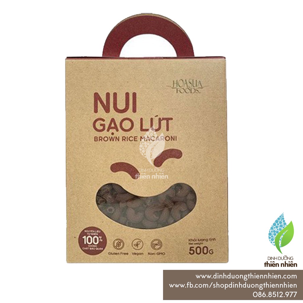 Nui Gạo Trắng, Gạo Lứt Hoa Sữa Macaroni Mì Nui