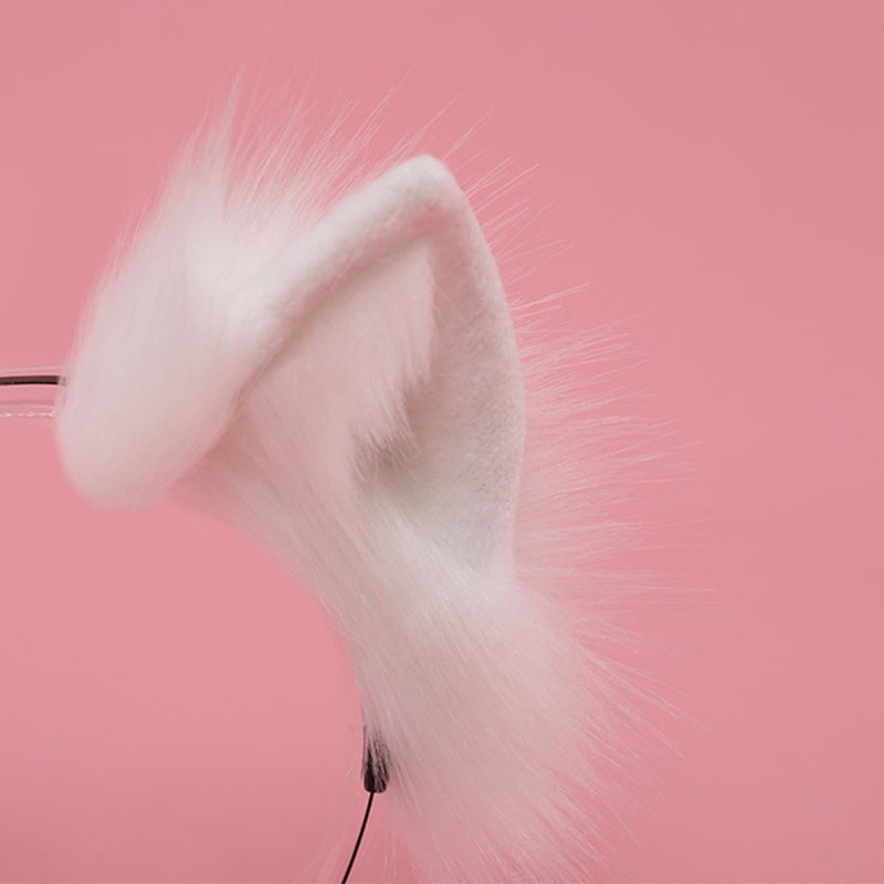 Bộ Phụ Kiện Tai Mèo Và Đuôi Lông Hóa Trang Cho Lễ Hội Hóa Trang | BigBuy360 - bigbuy360.vn