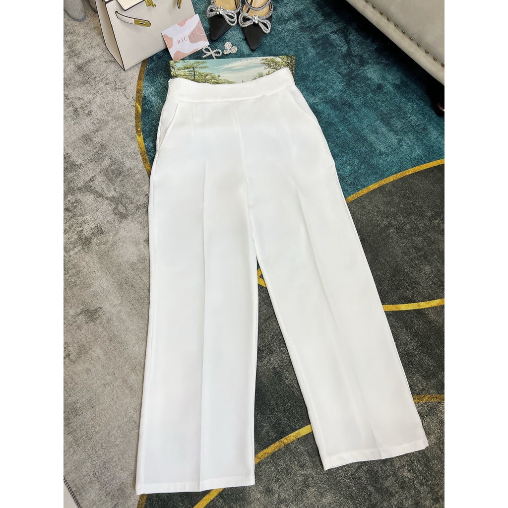 Quần Xuông V5 màu Trắng + Đen Ricci | Ricci Official