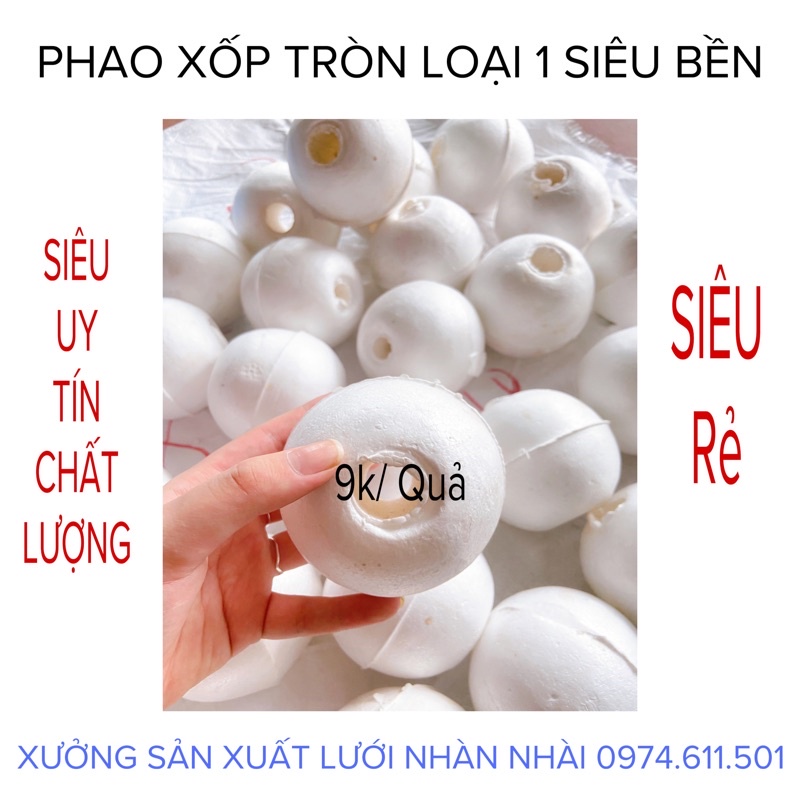 PHAO XỐP TRÒN LOẠI 1 Siêu Bền_ KHUYẾN MÃI Lớn