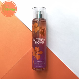 [Auth] Xịt thơm Bath and Body Works Butterfly Flower 236ml