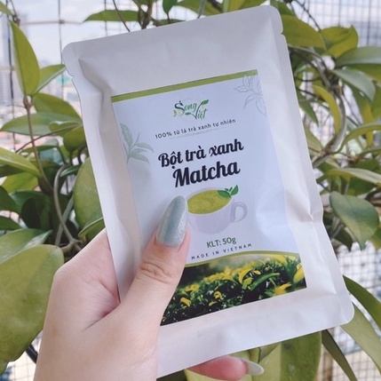 Matcha Trà Xanh pha chế, làm bánh Song Việt gói 100G