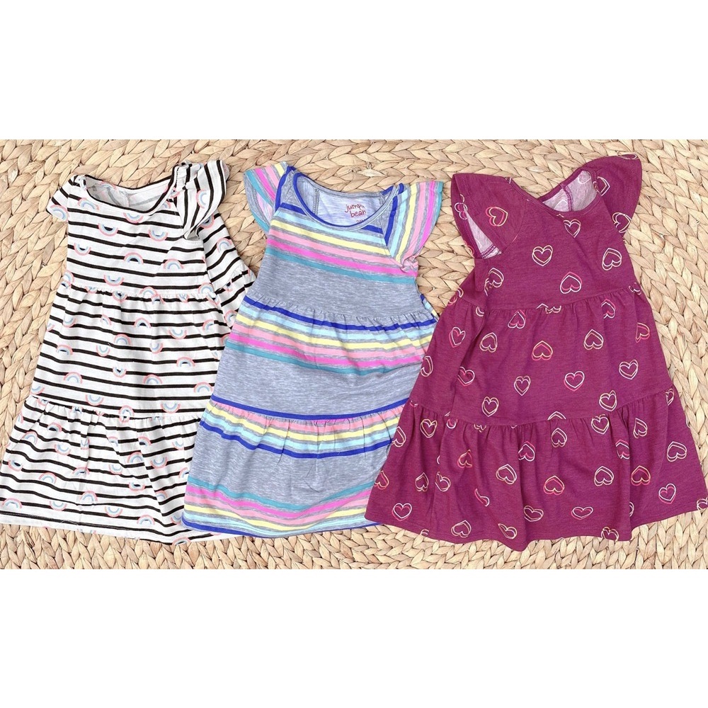 Đầm thun cánh tiên xuất xịn cho bé gái 7-19kg - Bigbaby