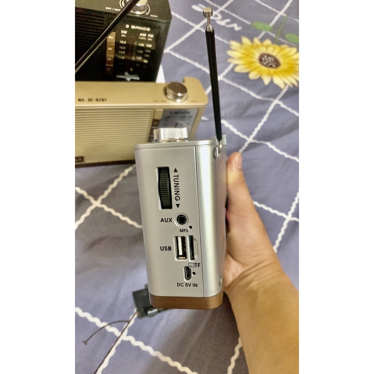 ĐÀI FM DC- 82BT  Am Fm Sw- bluetooth Đa Chức Năng  Radio mẫu mới nhất 2023