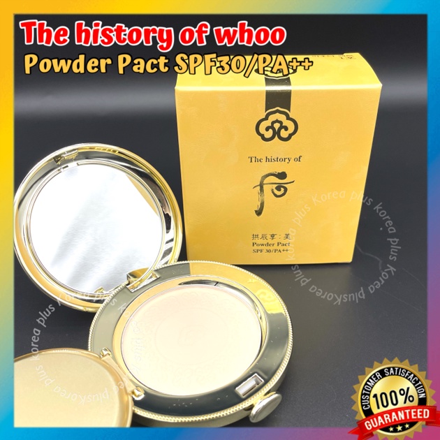 WHOO Phấn trang điểm chống nắng SPF30/PA+ 14g chất lượng cao