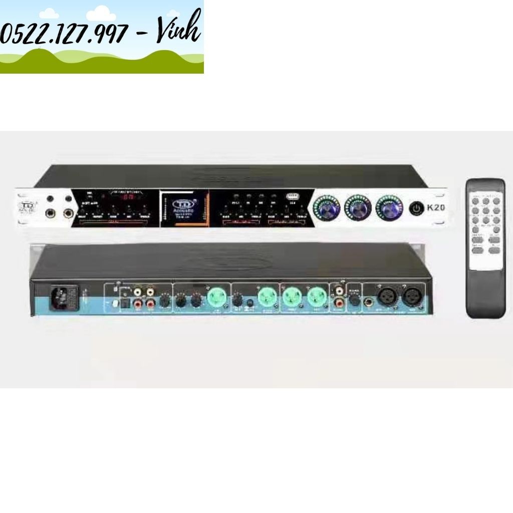 Vang cơ TD Acoustic K20 - Hàng nhập khẩu loại 1 - new 2021, điều khiển remote - Gia Khang Shop