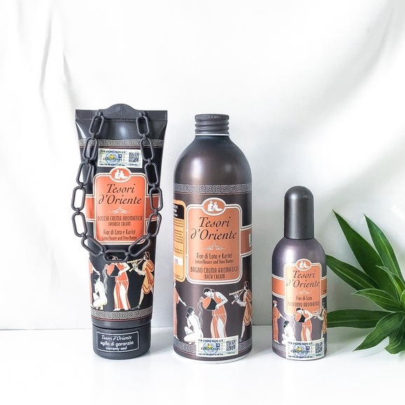 Nước Hoa Tesori Hương Hoa Sen Chai Nhôm Màu Nâu 100ml