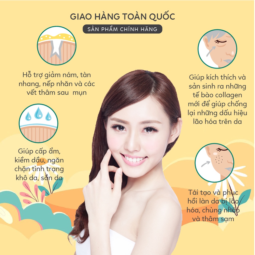 Serum Phục Hồi Da Sau Lăn Kim, Giảm Sẹo Thâm DNA Cá Hồi, Dưỡng Da Căng Bóng - Lọ 5ml