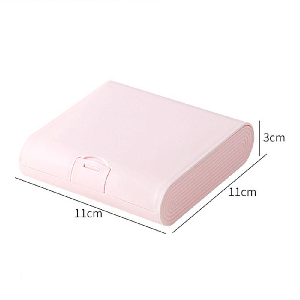 LANFY Jewelry Storage Box Convenient Waterproof Sanitary Napkin Container Square Earring Storage Box Girls Cosmetic Storage Container