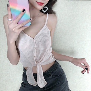 MS120 Áo 2 dây buộc eo đi biển