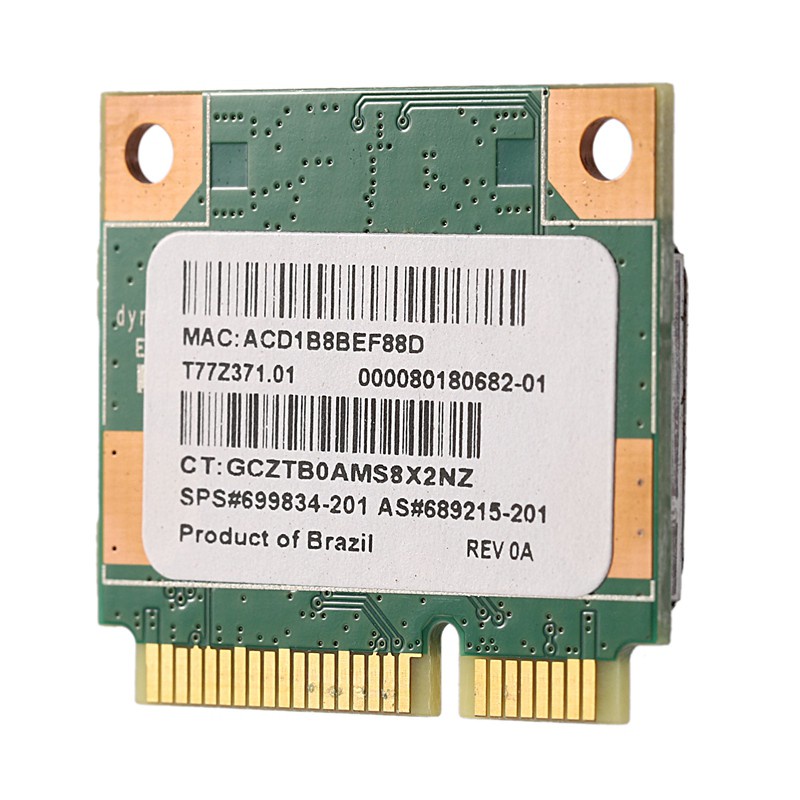 Card Wifi 150mbps 2.4ghz Rt3290 802.11b / G / N Wlan Wifi + Bluetooth 3.0 Nửa Bán Dẫn Cho Hp Cq58 M4 M6 4445s Dv4