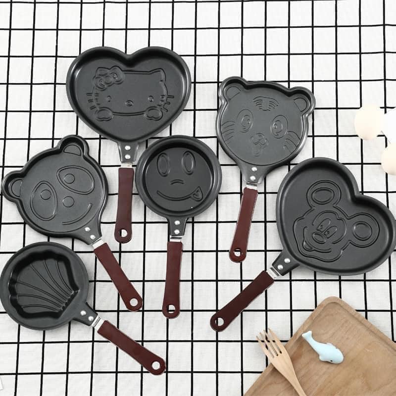 COMBO 5 CHẢO HÌNH THÚ MINI NGỘ NGHĨNH (SET 5 MẪU NGẪU NHIÊN)