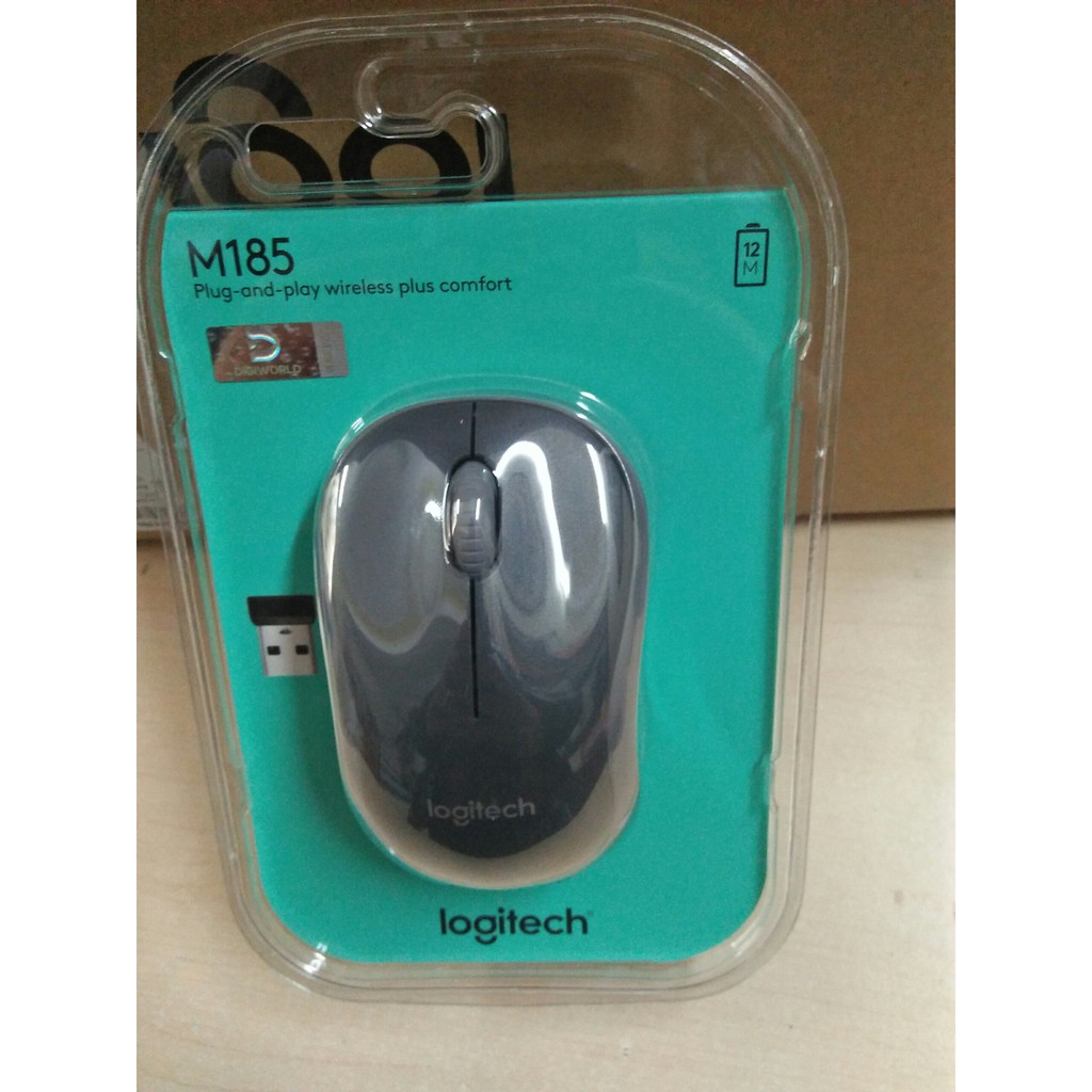 Chuột máy tính không dây Logitech M185
