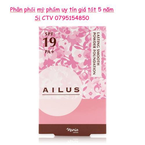 Phấn nền sáng da Naris Ailus WH Beauty Powder Foundation 10g