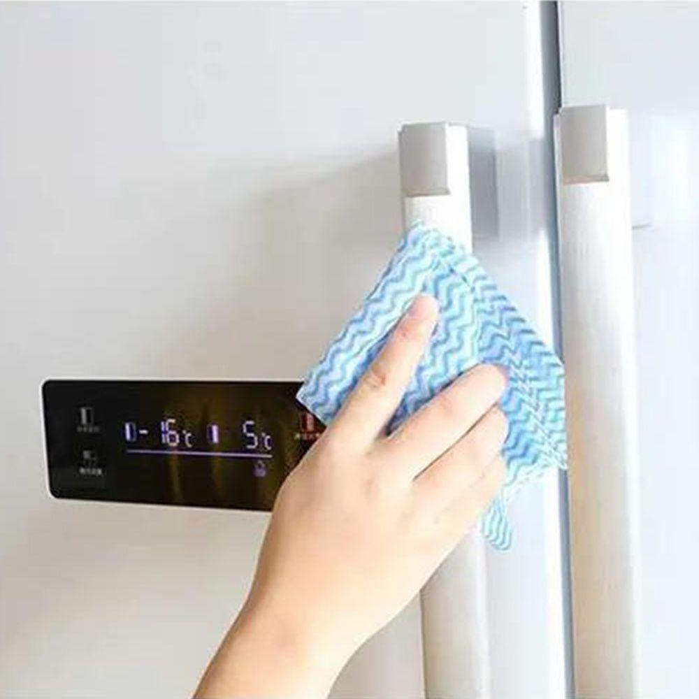 LONTIME Cuộn Vải Lau Chén Dĩa Chống Bám Dầu Có Thể Tái Sử Dụng