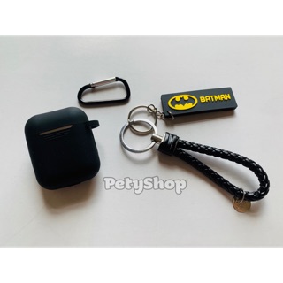 Hộp bọc airpods dây thừng xỏ tay logo batman