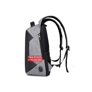 Balo Laptop Thời Trang Có Cổng Sạc USB