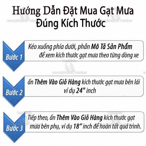 Gạt Mưa Ô Tô Bosch Ecoplus Loại Thân Cứng Xương Sắt Siêu Bền, Siêu Sạch Cho Các Loại Ô Tô - Auto Bảo Lộc