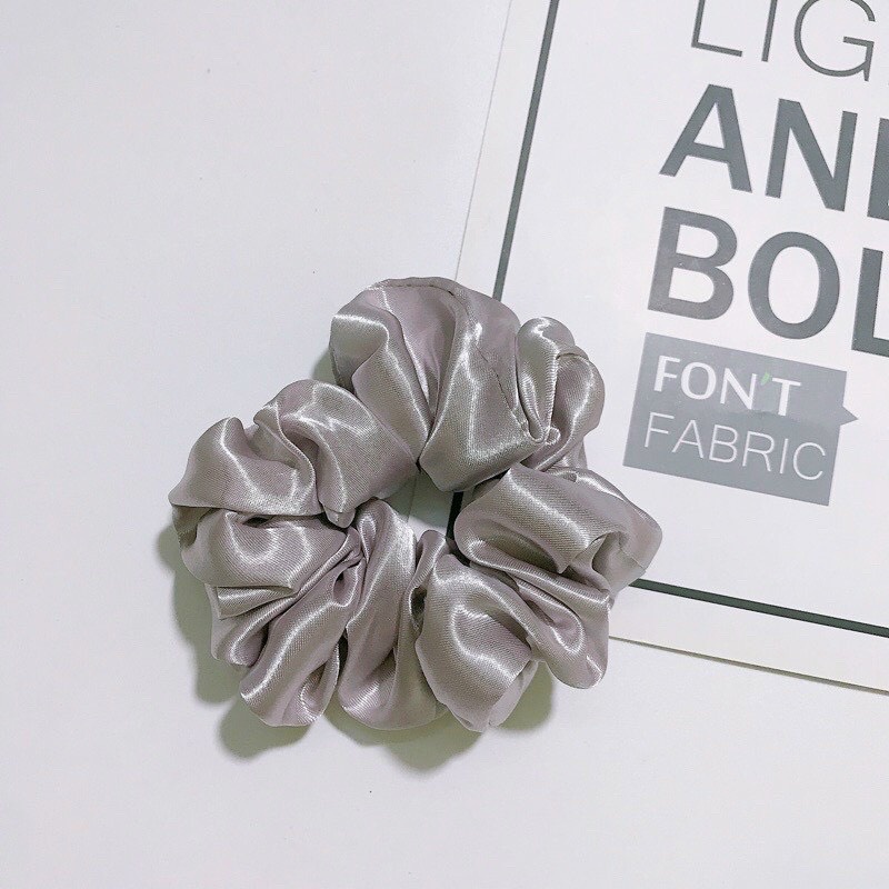 Dây Buộc Tóc Scrunchies  Cột Tóc Scrunchies Phi Bóng Siêu Đẹp