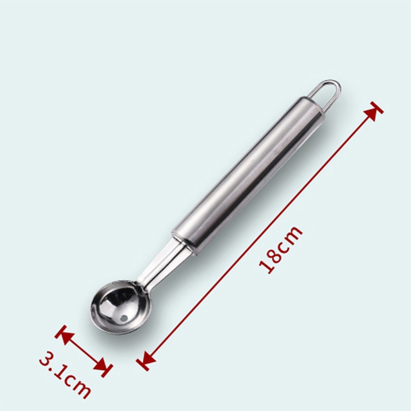 Muỗng Múc Kem/Trái Cây Bằng Thép Không Gỉ