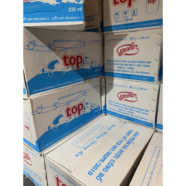 Nước Uống Đóng Ly Top 230ml