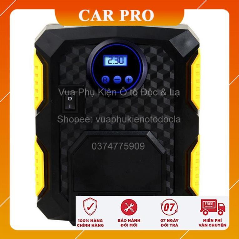 Máy bơm lốp ô tô xe hơi mini Carzkool CZK-3609 (phiên bản Analog) - CAR PRO