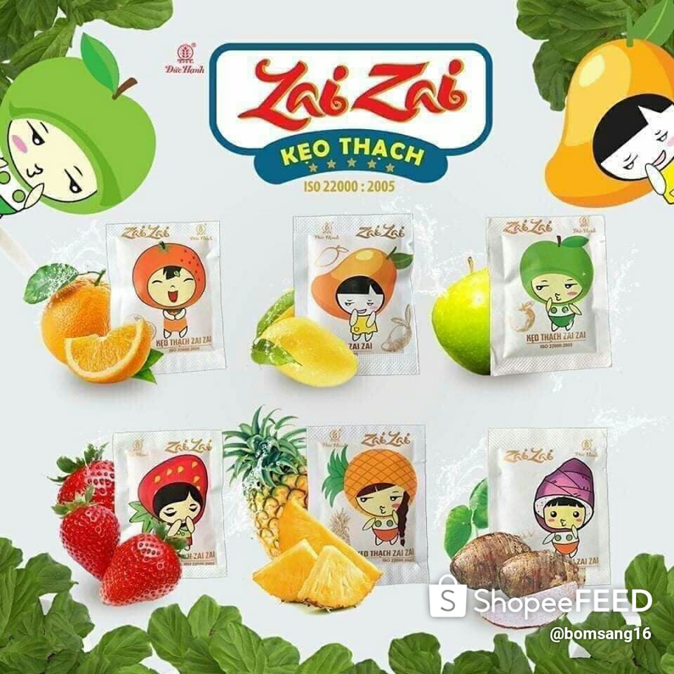 Combo 500g kẹo thạch zai zai