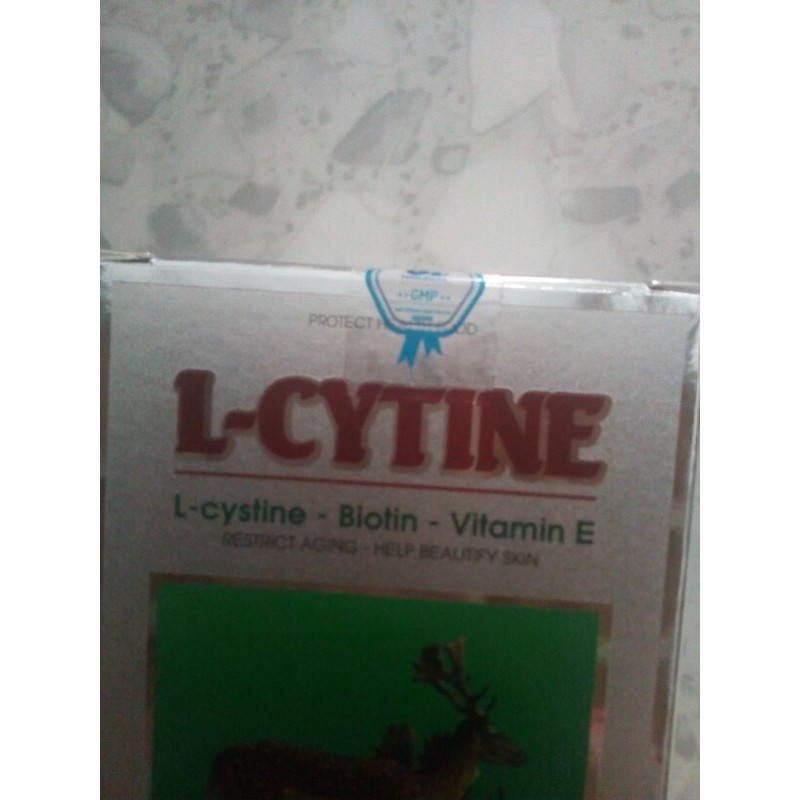 VIÊN UỐNG TỔNG HỢP LÀM ĐẸP DA, TÓC,MÓNG L CYSTINE VỚI BIOTIN VÀ VITAMIN E HỘP 60 VIÊN | BigBuy360 - bigbuy360.vn