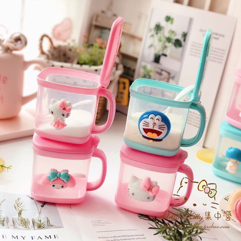 Hũ đựng gia vị Hello Kitty KT004