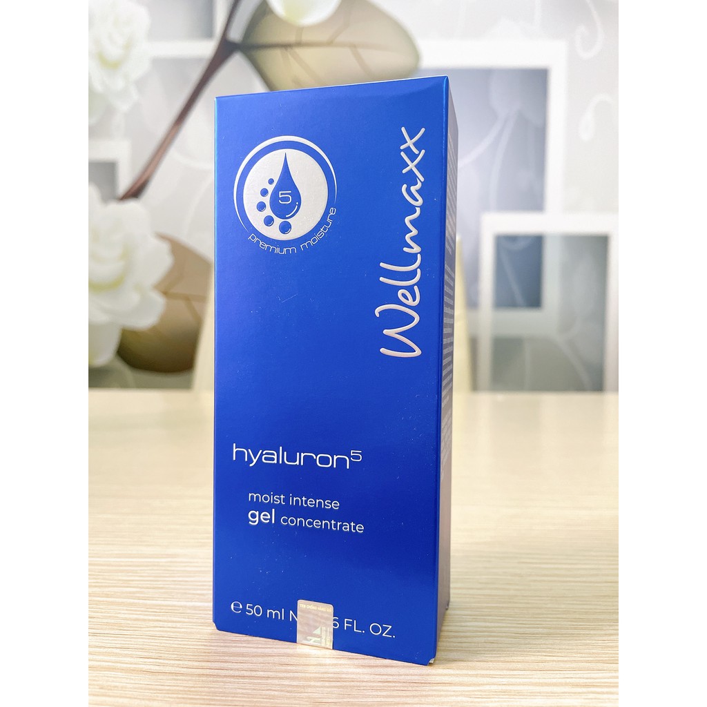 Gel dưỡng ẩm cho da khô Wellmaxx Hyaluron Moist Intense Gel Concentrate 50ml