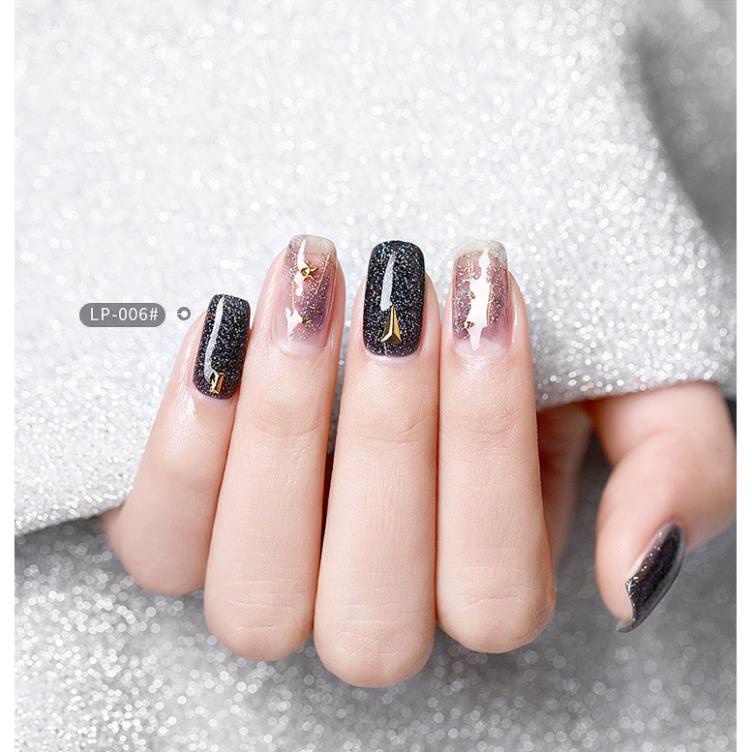Sơn Gel AS vỏ đen Mã LP ( Cam Kết Chính Hãng - làm khô sơn gel bằng máy hơ uvled )