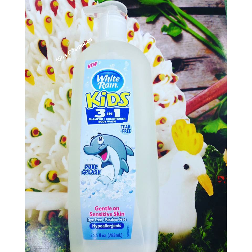 Sữa Tắm White Rain Kids 3in1 783ml