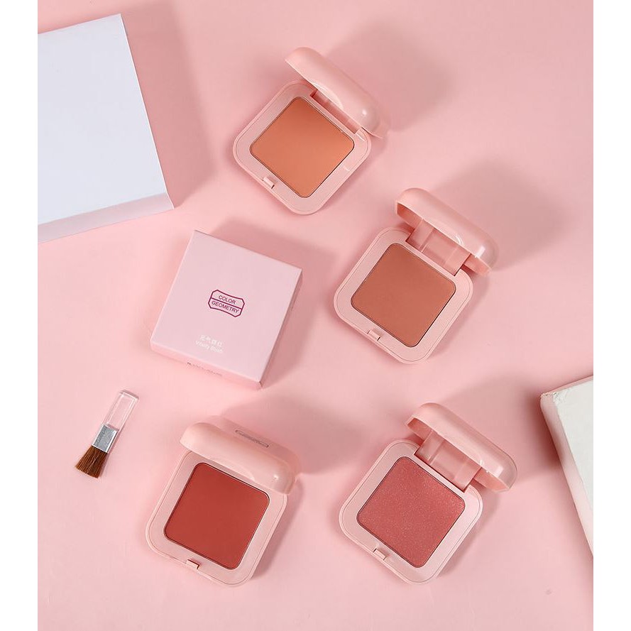 Phấn má ✨NỘI ĐỊA TRUNG✨ Màu cực yêu (có màu nhũ) dành cho mọi loại da- BRUSHER SO CUTE COLOUR | BigBuy360 - bigbuy360.vn