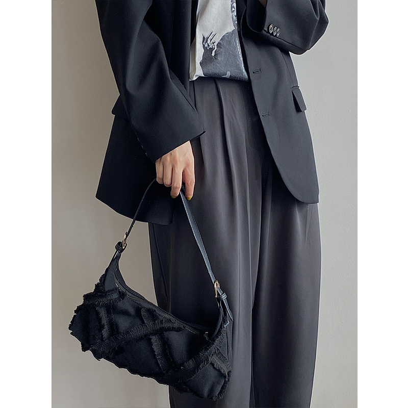 Túi Đeo Vai Dây Bản Rộng 2022 Thời Trang Thu Đông Hàng Mới Dành Cho Nữ