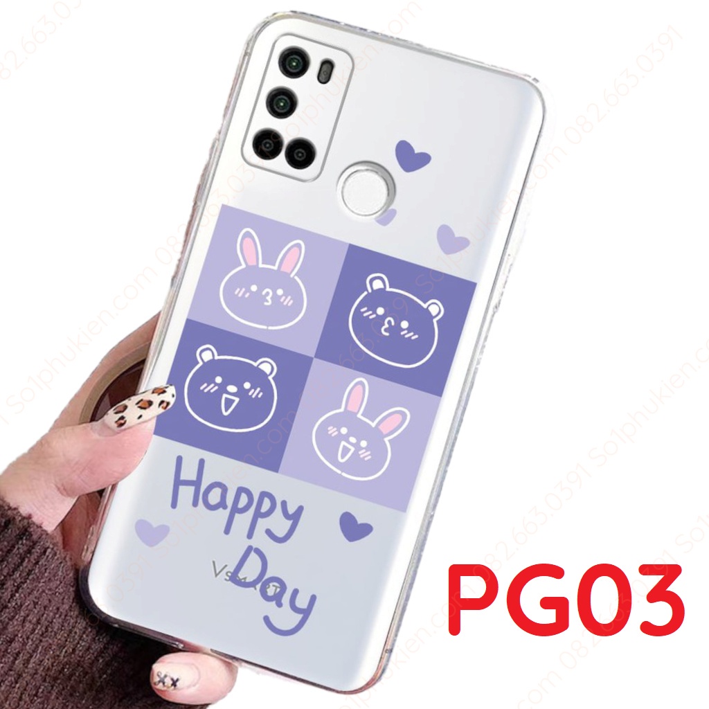 Ốp lưng Vsmart Live 4 JOY 4 dẻo in hình hoạt hình dễ thương