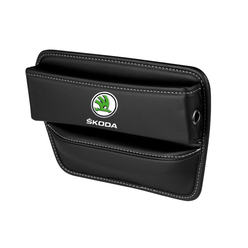 Hộp Đựng Đồ Gắn Khe Ghế Ngồi Xe Hơi Tiện Dụng Cho Skoda Octavia Superb Kodiak GT