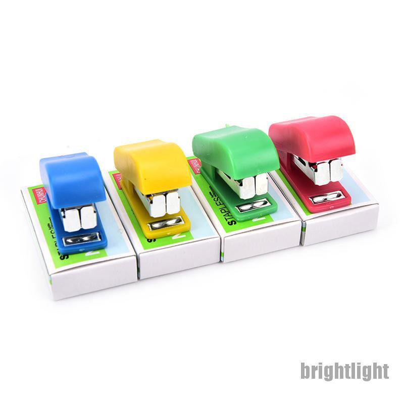 Kẹp Giấy mini Hình Hoạt Hình Dễ Thương Kèm Kim Tiện Dụng Cho Học Sinh