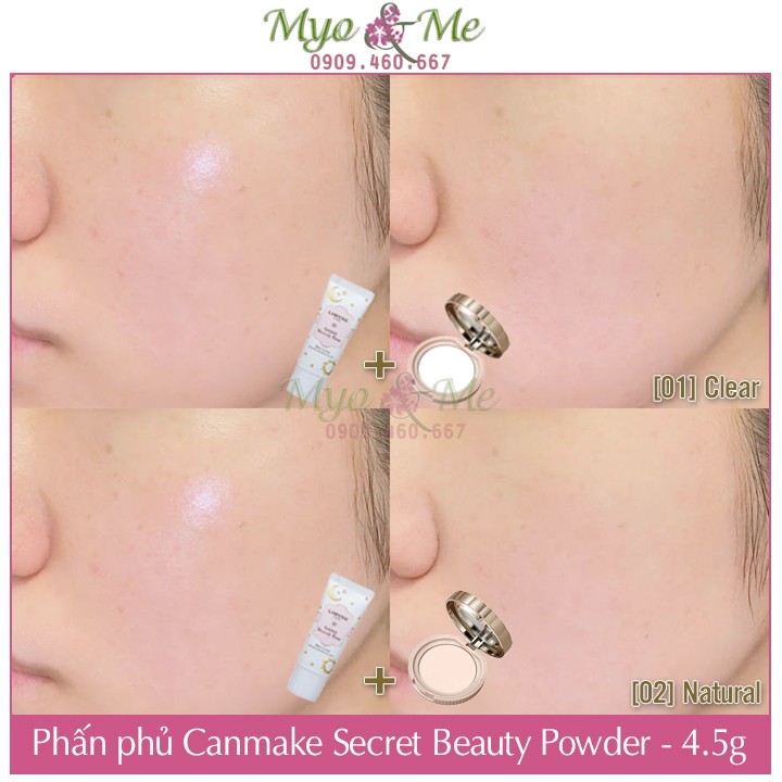 Phấn phủ dưỡng da Canmake Secret Beauty Powder 4.5g