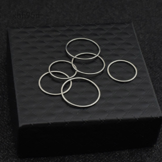 Set 4 Nhẫn Thép Không Gỉ xhh95d In Tên Các Thành Viên Nhóm Bts