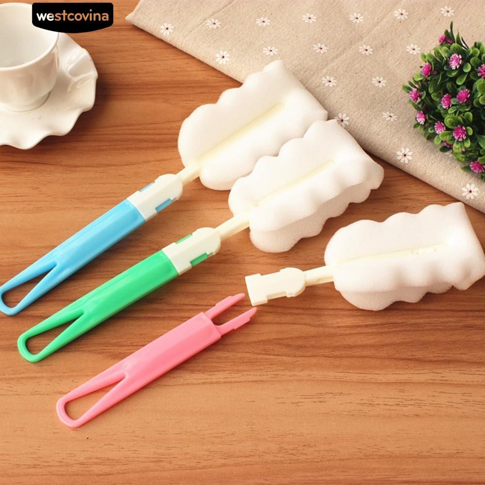 Bàn chải xốp cọ rửa ly chai lọ